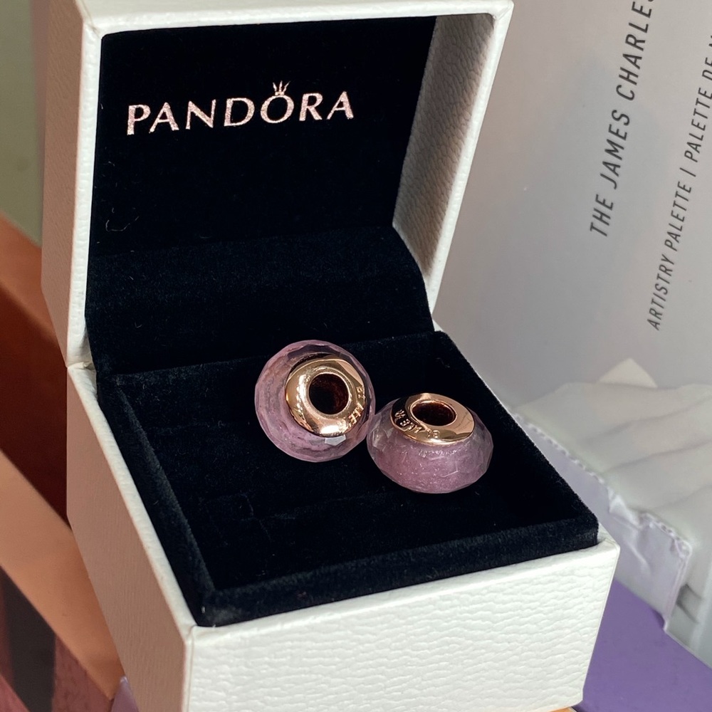 Authentic pandora charm new never used pair of two - Picture 2 of 4